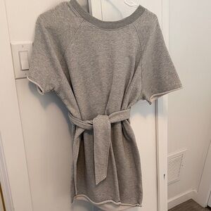 All Saints Gray Mini Dress